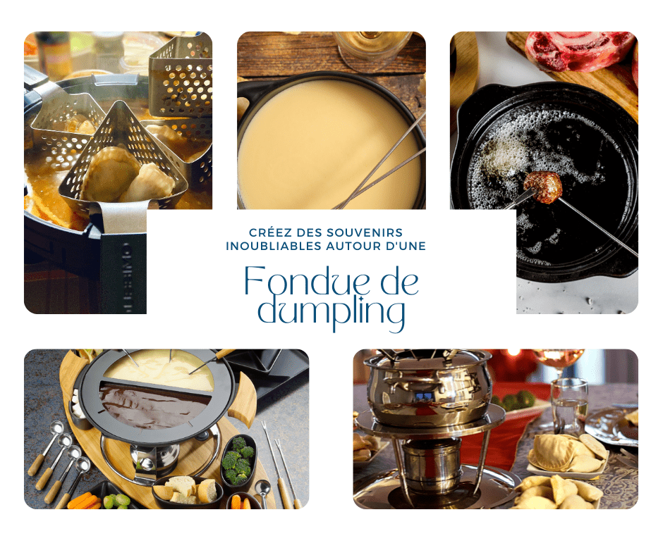 La Fondue de Dumplings : Une Explosion de Saveurs à Partager - Dumpling Fusion