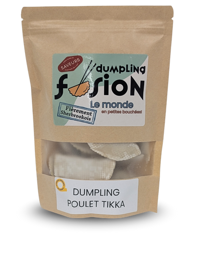 Dumpling Poulet Tikka (un mélange d'épices traditionnelles)