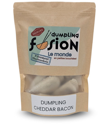 Dumpling Cheddar bacon