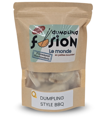 Dumpling Style BBQ (tempeh fumé et sauce BBQ maison)