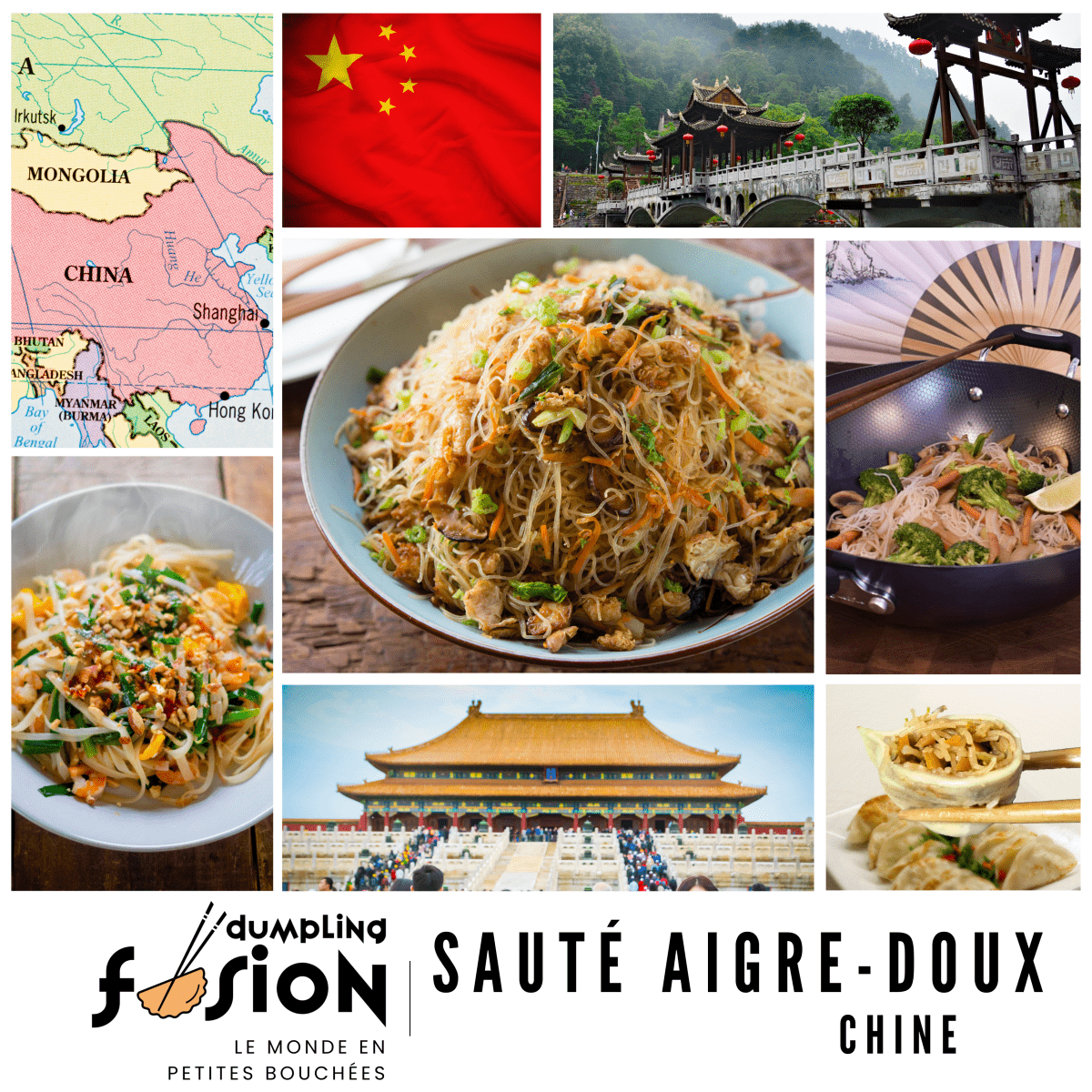 Dumpling Sauté aigre - doux - Dumpling Fusion