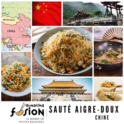 Dumpling Sauté aigre - doux - Dumpling Fusion