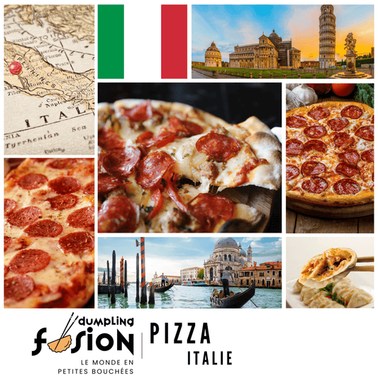 Dumpling Pizza - Dumpling Fusion