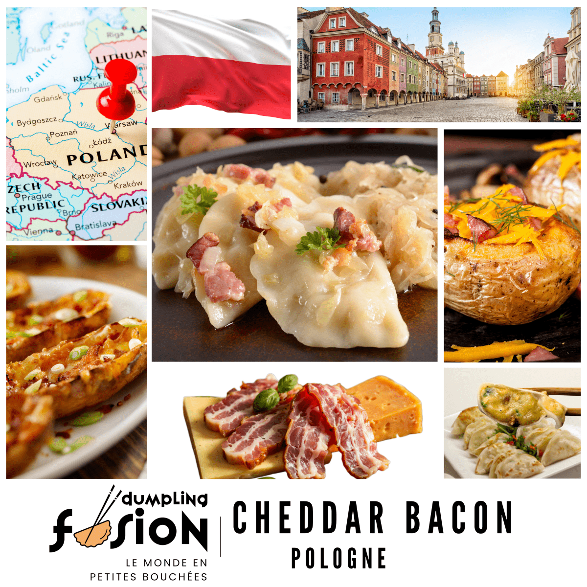 Dumpling Cheddar bacon - Dumpling Fusion