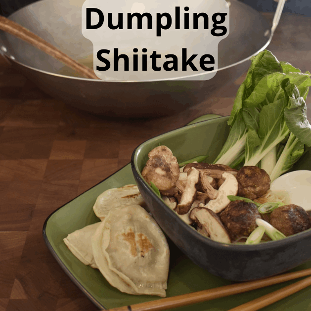 24 dumplings shiitake