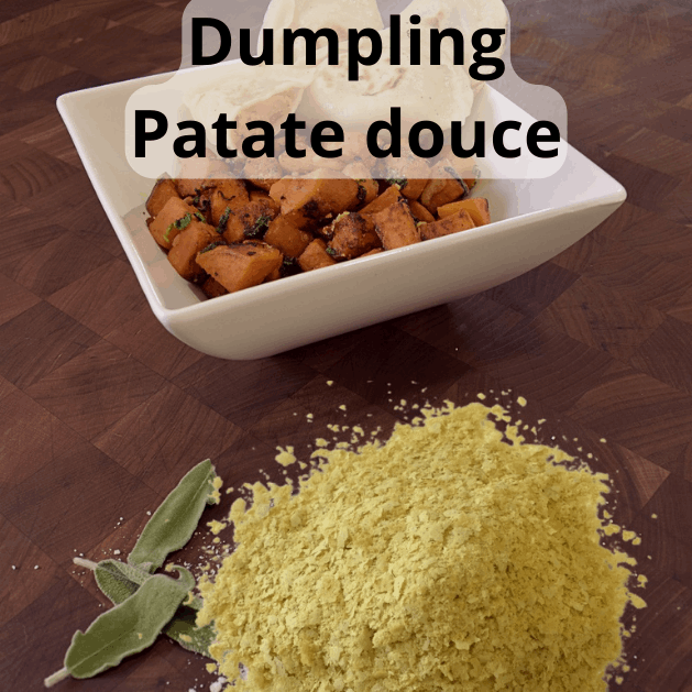 24 dumplings patate douce