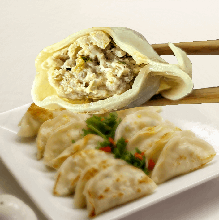 La farce du dumpling jalapeno