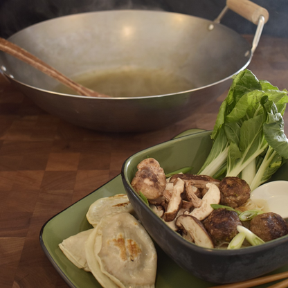 Un repas de shiitake