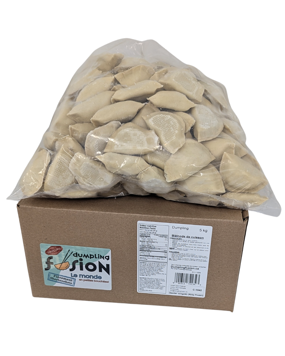 Dumpling  jalapeño (Fondant, relevé, ultra-savoureux)